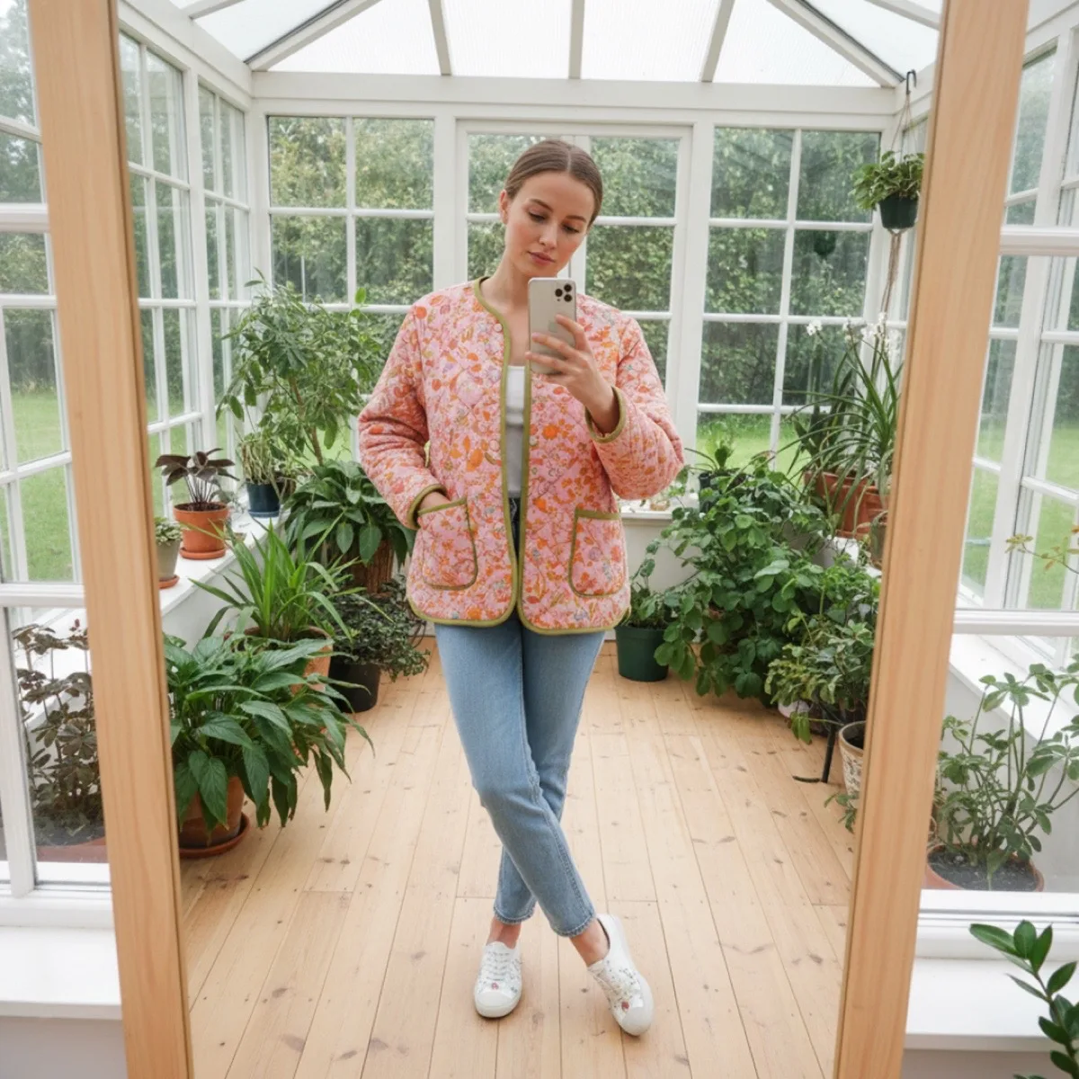 Rosa Quilted Jacket view 2
